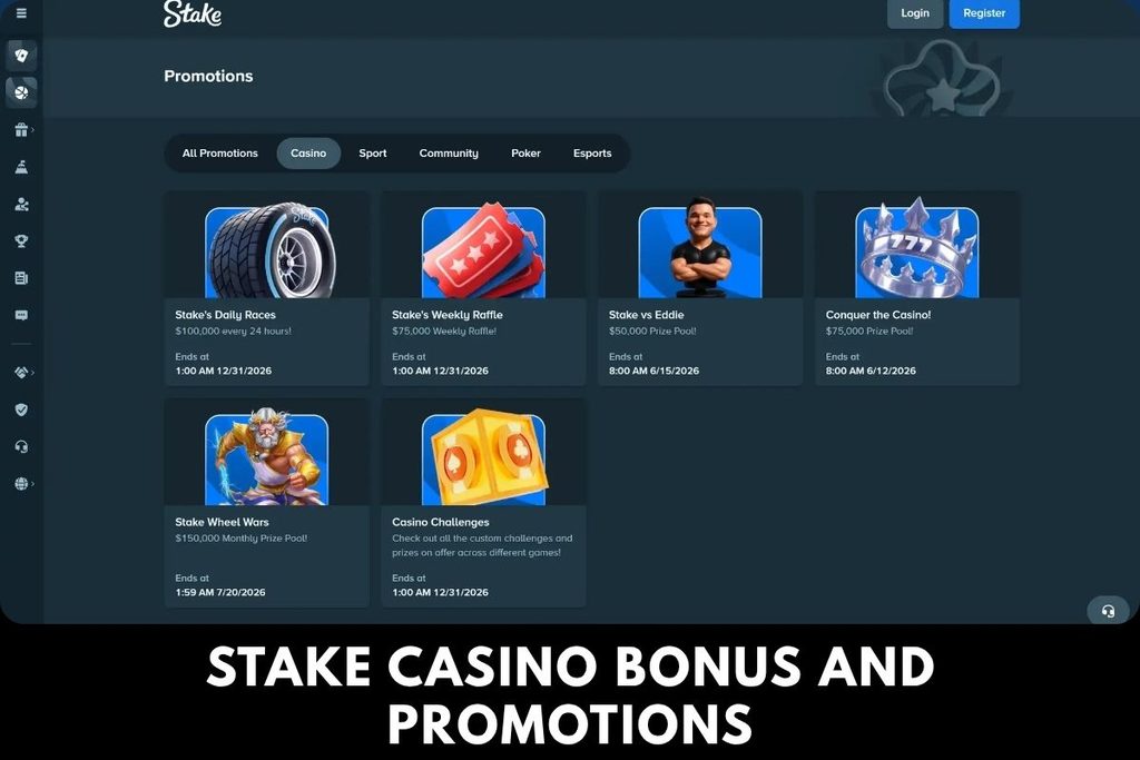 Stake Casino Bonus and Promotions